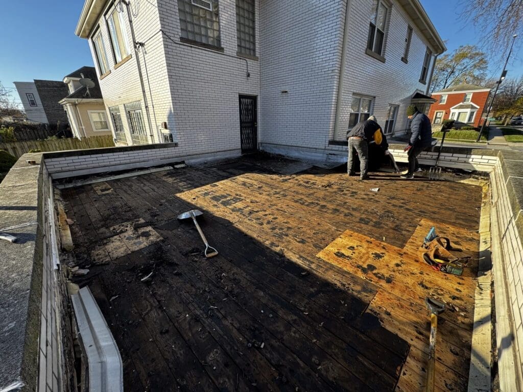 Flat Roofing repair service