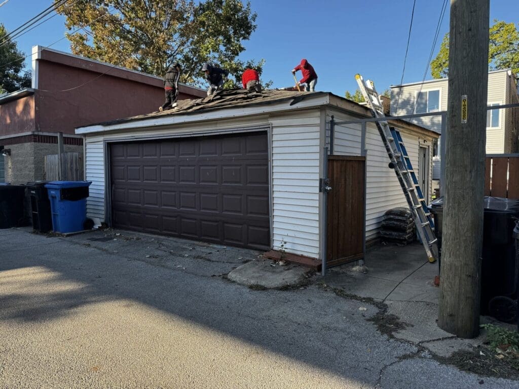 Home and garage gutter, siding service in Chicago and all Cook County, Illinois