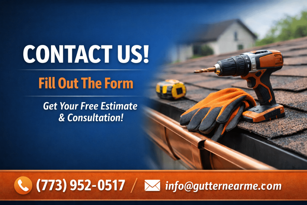 Contact gutter company in Chicago for seamless gutter installation and repair services